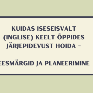 Planeerimise töötuba 9.10 kell 18-19
